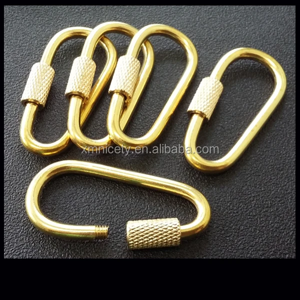 Durable Fancy Brass Key Ring With Screw Lock Buy Metal Key Ring With