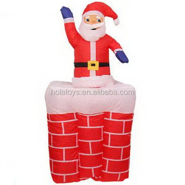 inflatable dancing santa