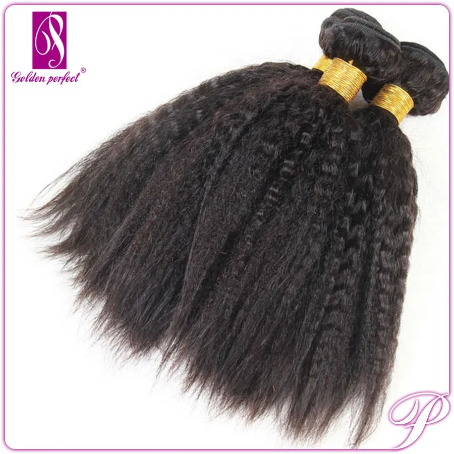 Malaysian Hair Bundles Full Cuticle Natural Raw Unprocessed Kinky
