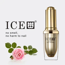 ICE 4 pcs gel nail polish UV Top Coat UV Base Coat Foundation for uv gel
