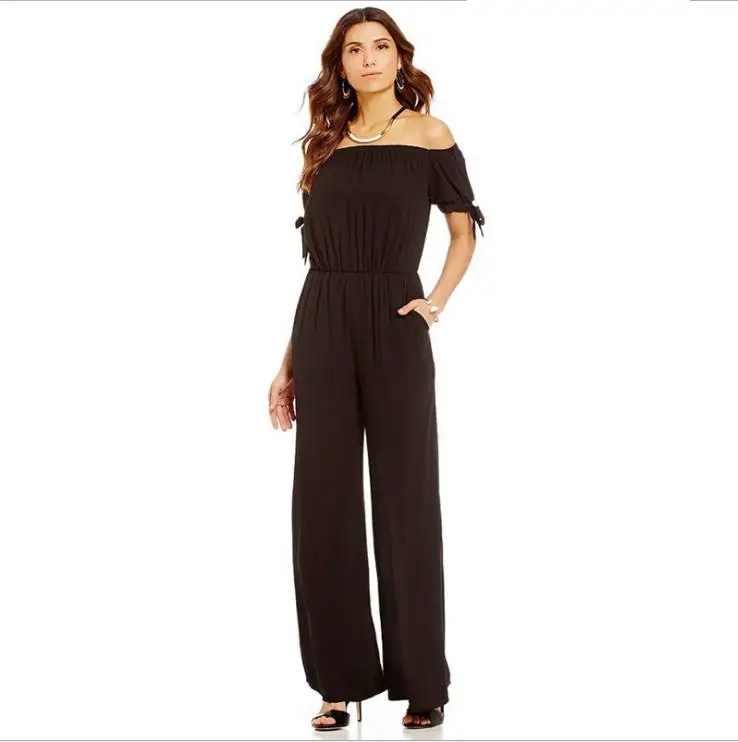 black long pant jumpsuit