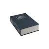 Portable Safe Lock Book Box With Key Metal Security Money Box Security Cash Document Storage Safe Box