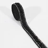 Mini polyester border trim with chain
