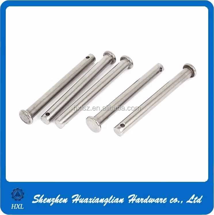 Custom Types Cylindrical Clip Pin Shoulder Pins Metal Bronze/steel