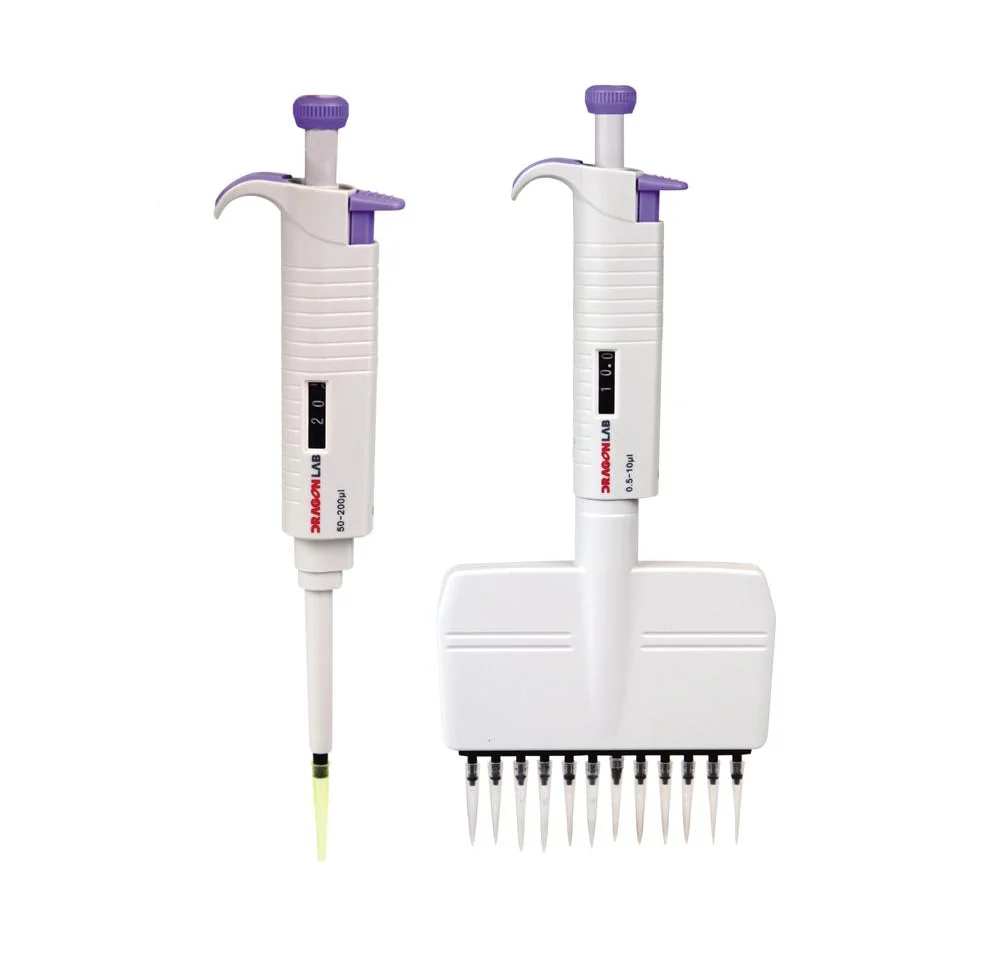 Multichannel Variable Volume Automatic Dragon Lab Micropette Pipette