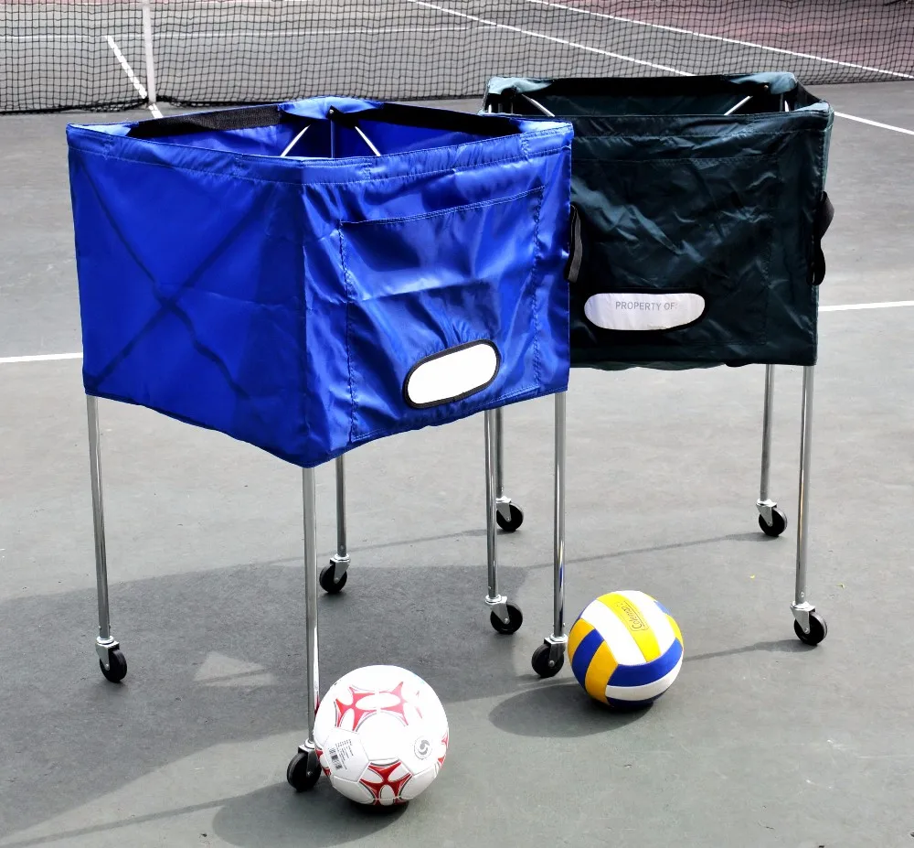 Folding Trolley Wheel Cart Popular Size Volleyball Basketball Football