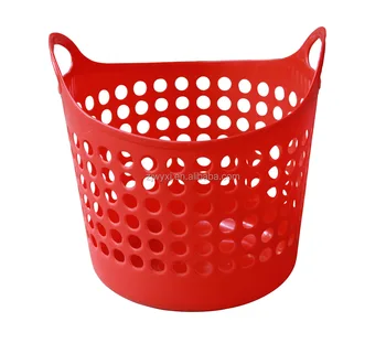 Reach Medium Flexible Round Plastic Laundry Basket Reach Medium Flexible Round Plastic Laundry Basket