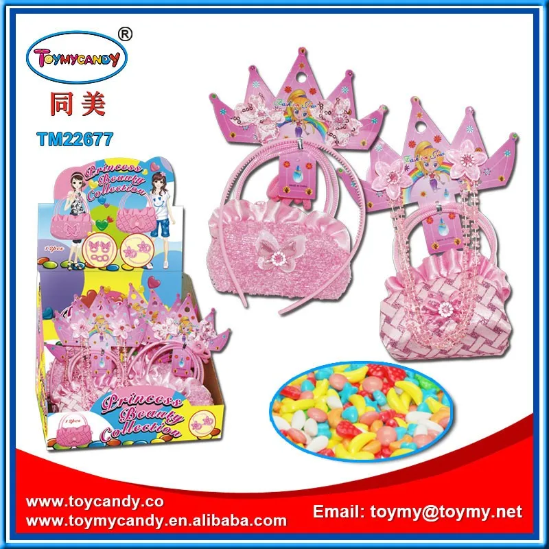 Plastic Girls Accessory Bags For Kids Gift Toy With Candy Buy Girls