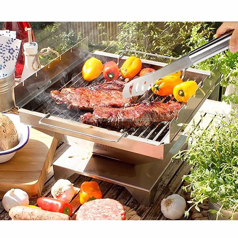 24pcs Premium Stainless Steel Bbq Set With Aluminum Storage Case