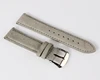 Comfortable Touch Genuine Suede Leather Watch Strap with brushed buckle