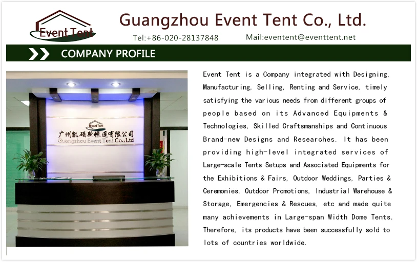 25*60m Aluminum TFS Curve Large Outdoor Tent , Wind Loading 100km/H