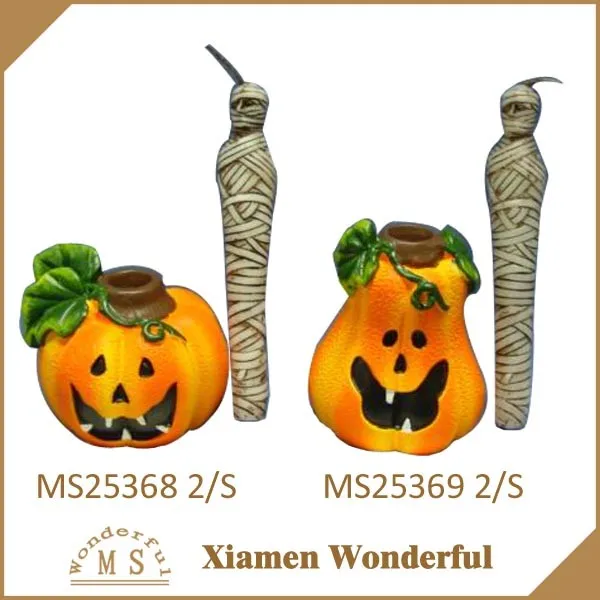 Unique Design Ceramic Cheap Halloween Decorations With Wax ...