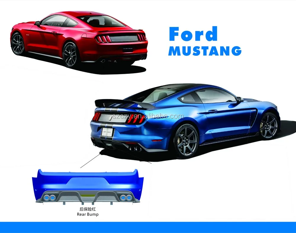 Auto Body Kits Mustang Upgrade Auf Gt Pp Mustang Body Kit Für Ford