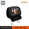 Portable Car Rear Seat Monitor With MP5 Player and Touch Screen Car Entertainment System Headrest Monitor