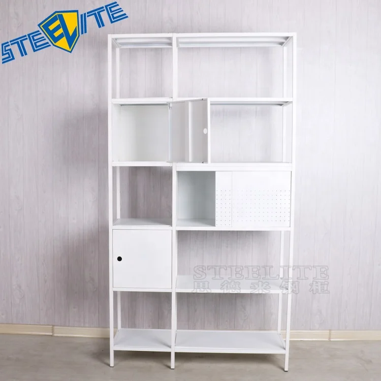 Home Metal Decor Furniture Special Industrial Bookshelf Bookcase Otobi