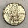 1924 United States Dollar "Standing Liberty Quarter" Stars Below Eagle; Variety 2 Silver Plated Coin