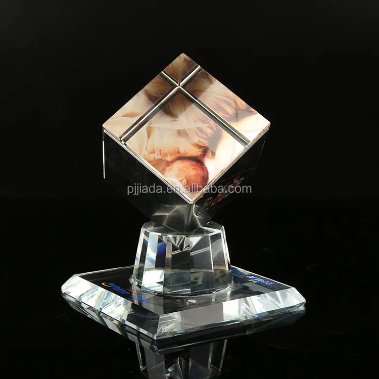 Fashion Design K9 Blank Crystal Cube Sublimation 3d Photo Frame For Souvenir Gifts Buy Crystal