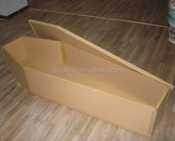 Eco Friendly Plain Cardboard Coffin - Buy Paper Coffin ...