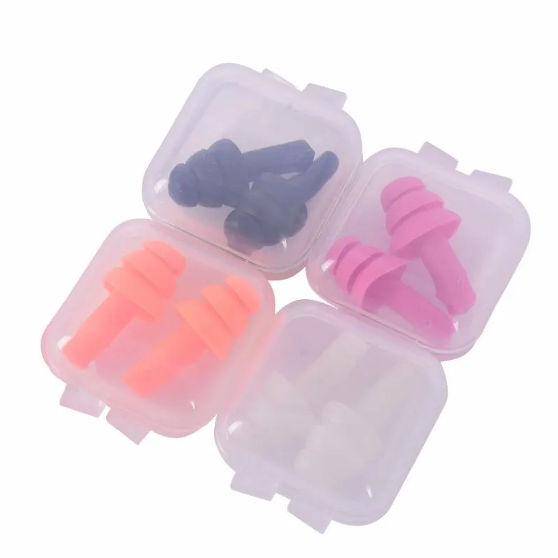 Christmas Tree Shape Silicone Earplug Waterproof Swimming Ear Plugs ...