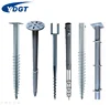 Hot Dipped Galvanized Ground Screw Post Anchor