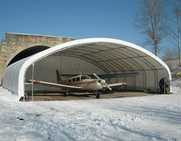 Large Portable Fabric Aircraft Hangar Buy Fabric Aircraft Hangar