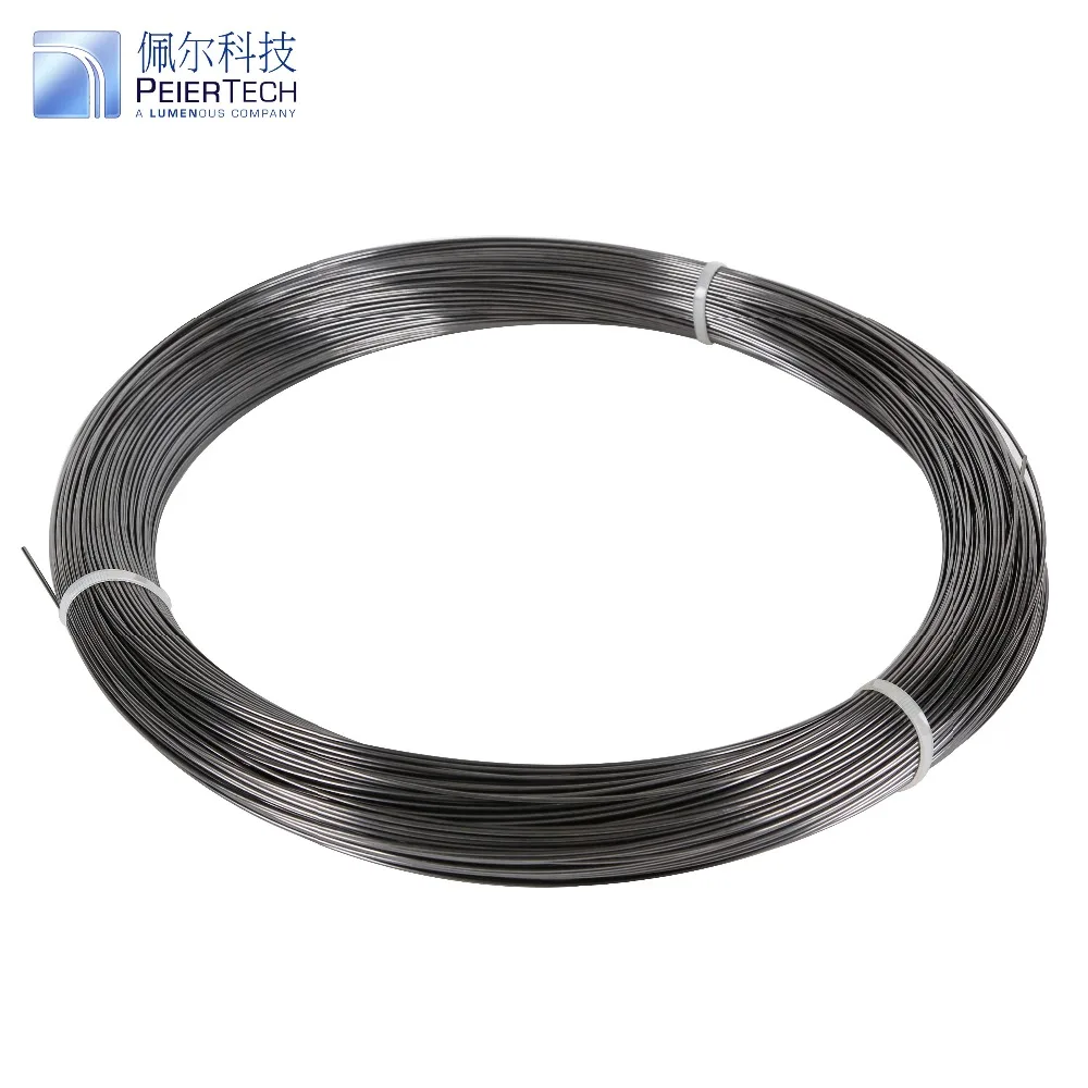 Black Oxide Nitinol Single Strand Titanium Fishing Wire With Shape