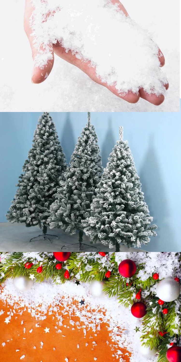 Wholesale Powder Snow Flakes Snow White Powder For Christmas Trees