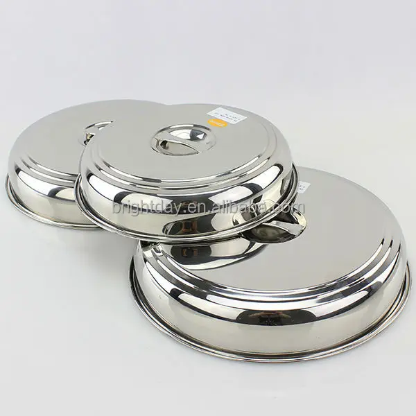 Steak dish cover steak plate  cover steak round plate steakcover  round dish cover (9)