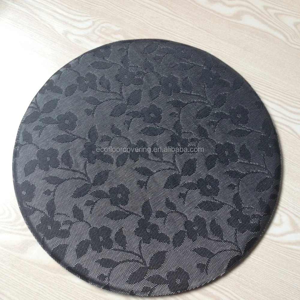 Tatami Round Cushion Pvc Woven Vinyl Floor Mat Buy Plastic