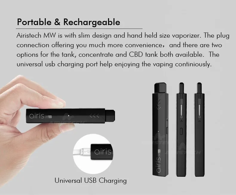 Ultra Portable Free Vapor Starter Kit 2018 Best Refillable Vape Pen ...