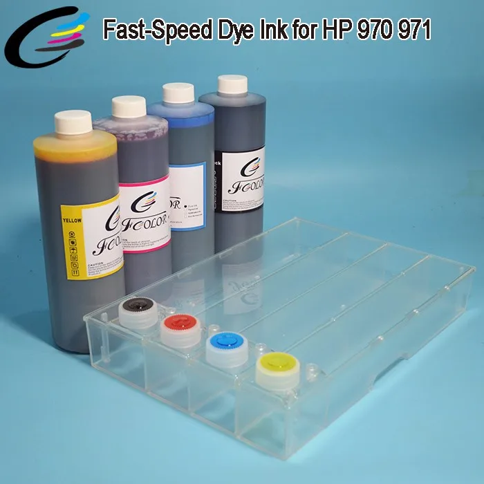 Bulk Items Hot Water Based Dye ink for HP 970 971 CISS Ink