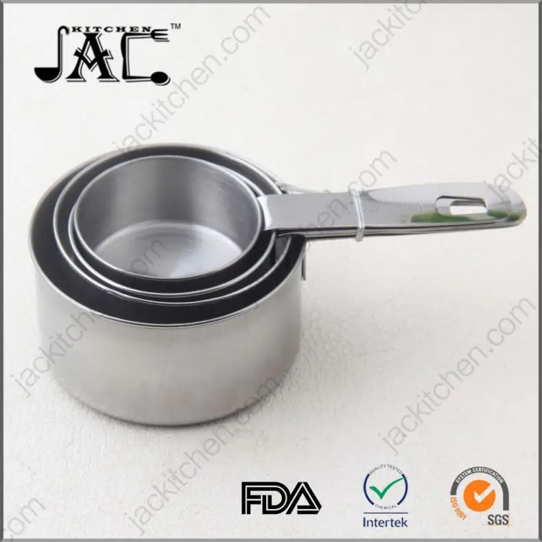 Amazon Stainless Steel 4Pcs Measure Cup Set