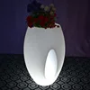 waterproof garden Led Illuminate Glowing Flower Pot /outdoor led flower pot/Led Plastic Flower Vase
