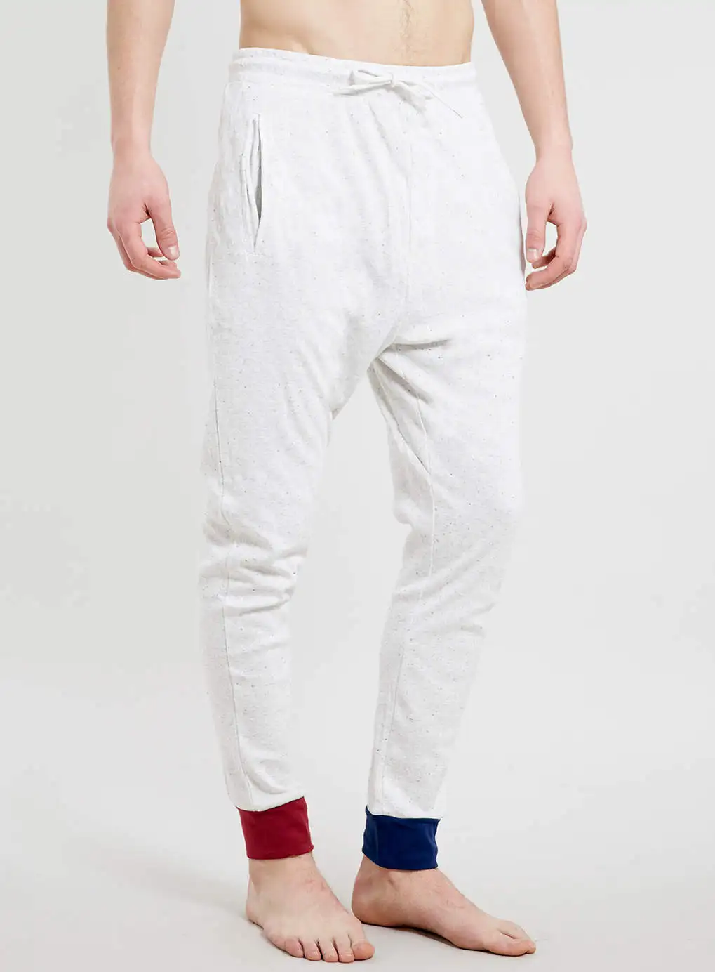 white joggers for men