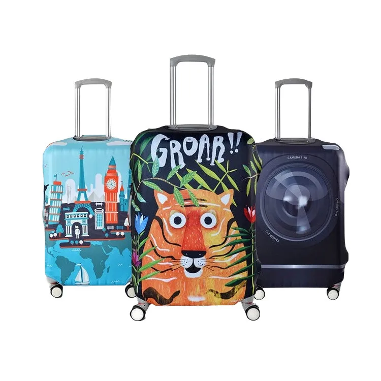 Factory Custom Promotional Anime Luggage Cover Buy Anime Luggage Cover,Plastic Cover Luggage