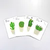 Funny custom print cute plant mini memopad sticky note sketch pads