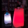 RGB growing lighting large led wine served ice bucket speaker with music for Bar/KTV