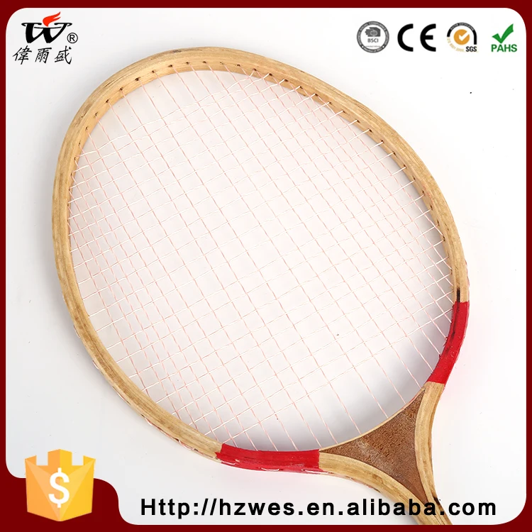 China Manufacturer Can Be Customized Wood Grip Bamboo Badminton Racket