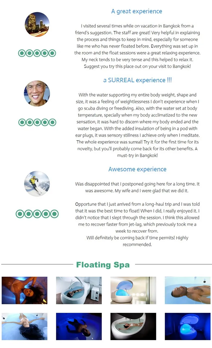 Floatation Therapy Center using floating spa capsule.JPG