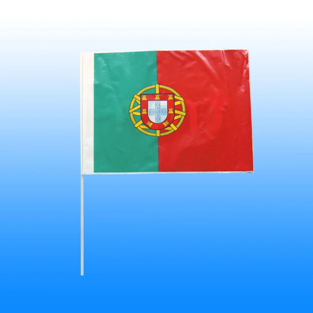 Red Small Hand Waving Flag