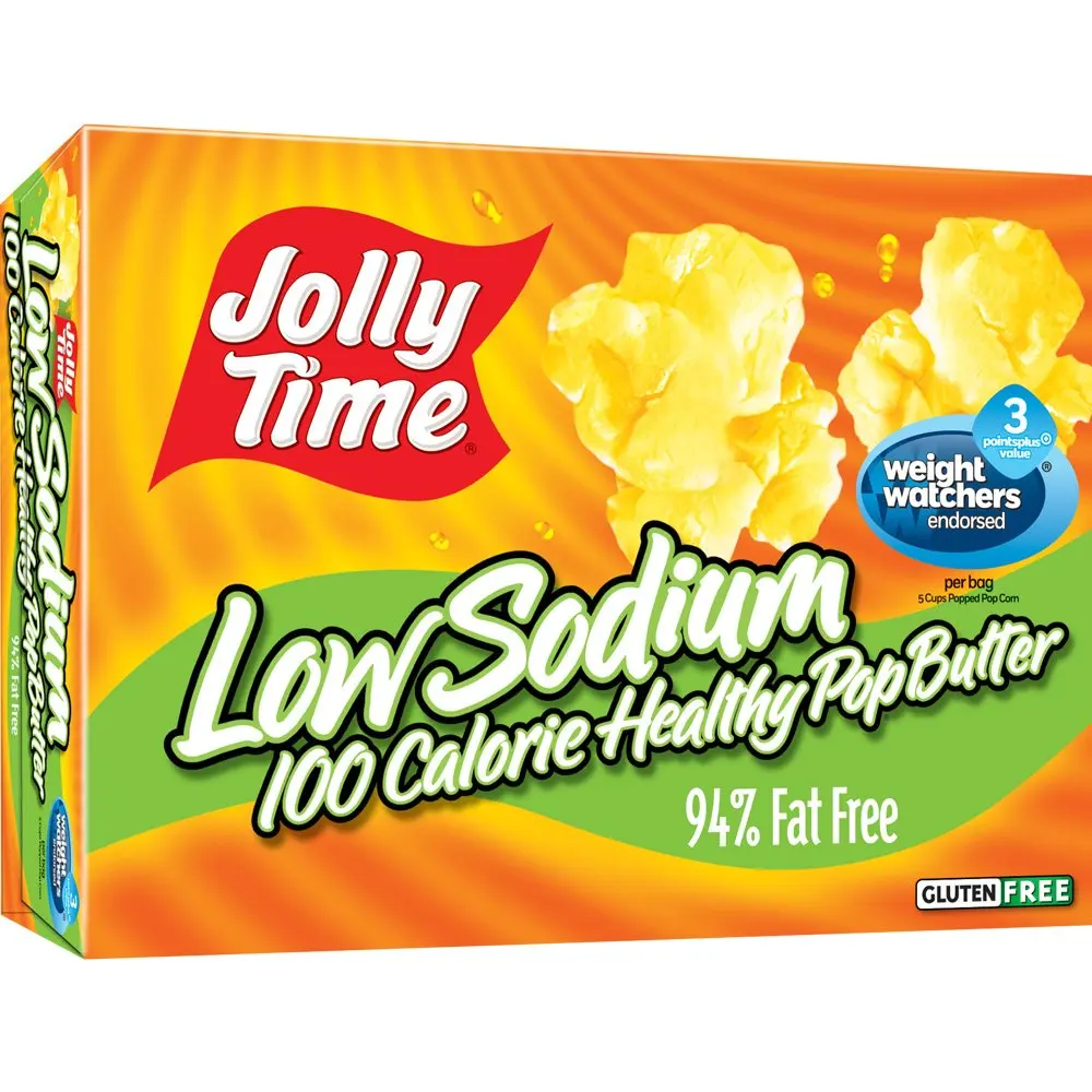 low cal microwave popcorn