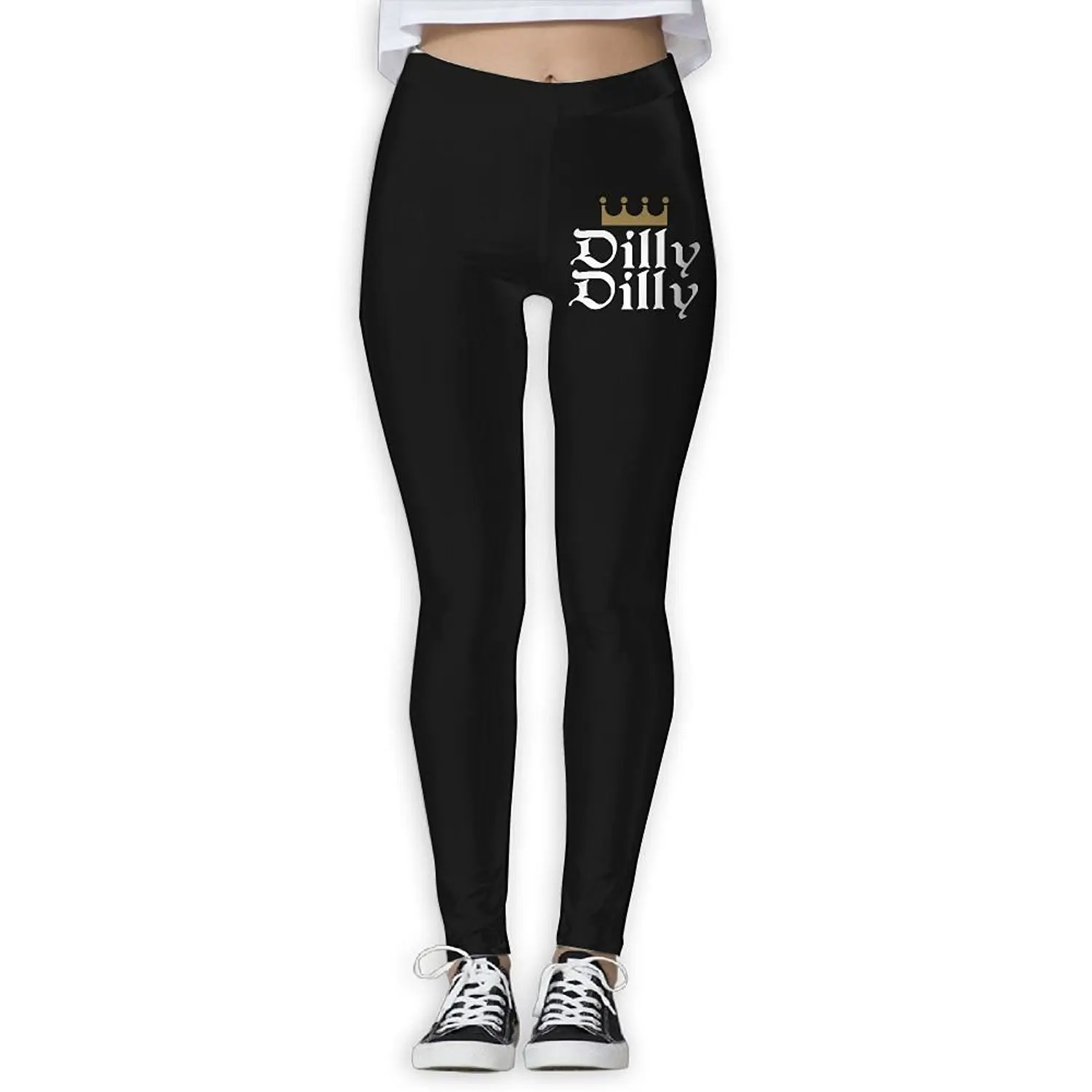 Dilly Dilly Logo Women Full Length Yoga Pants Skinny Yoga Pant Dilly Dilly ST 1 Yoga Pants Leggings