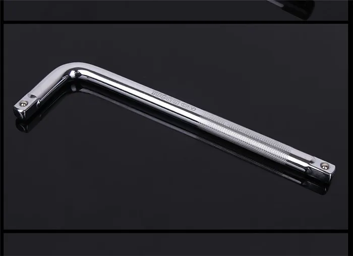 Carbon Steel L Type Handle, Socket extension curved bar rod spanner Wrench