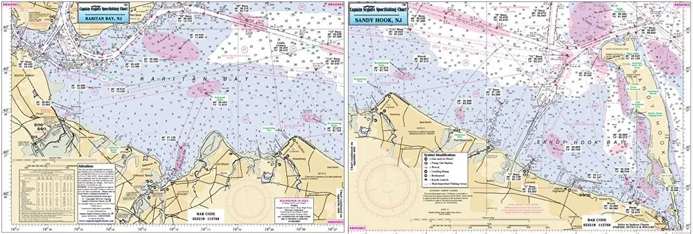 Raritan Bay Nautical Chart