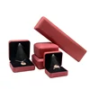 High-End Creative Proposal Diamond Ring Necklace Jewelry packaging box With LED Light