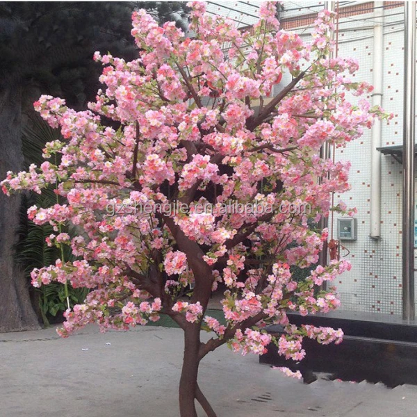 6ft Artificial Cherry Tree For Decoration Pink Flower Cherry Trees