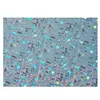 Wonderful Stars UV Printing Flash Holographic PVC Sheet Card Making Holographic Plastic Sheet