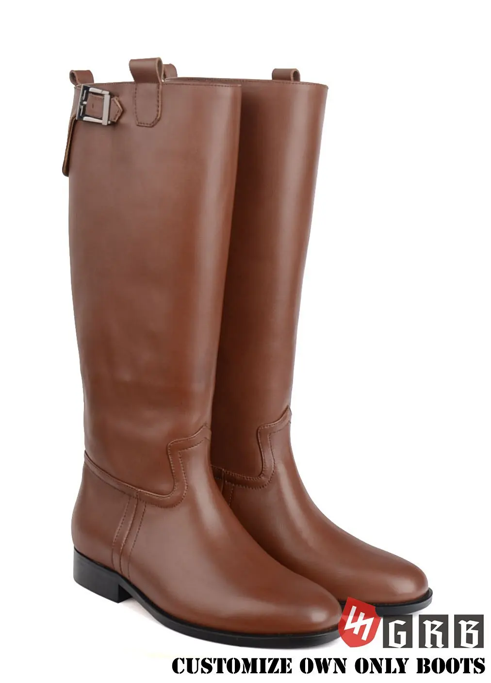 mens brown riding boots