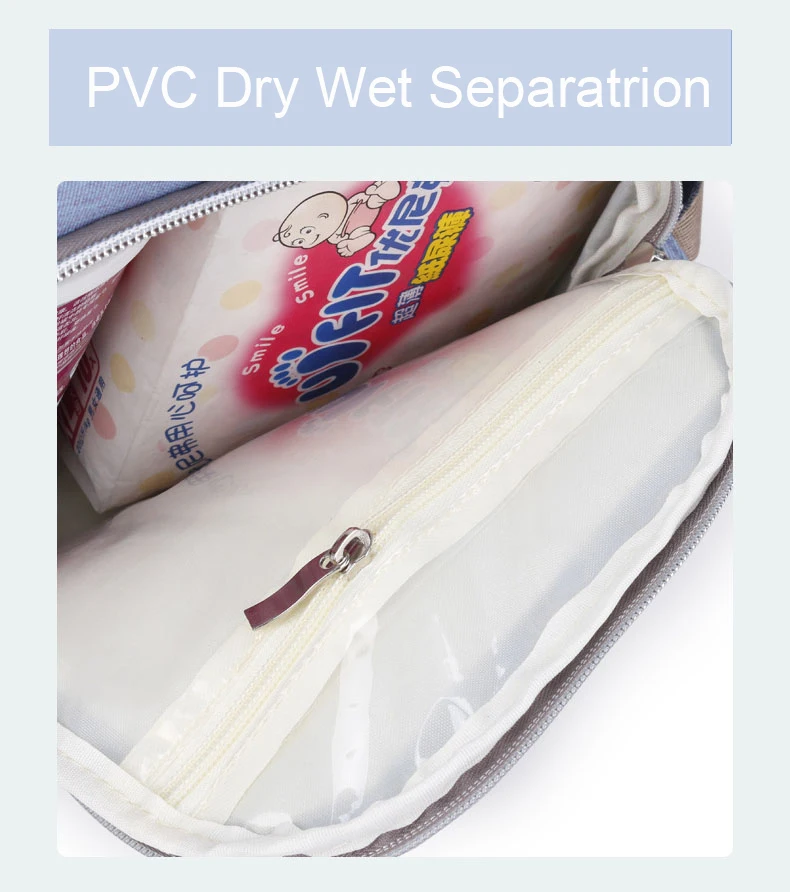 Wholesale customized waterproof mummy backpack baby diaper bag