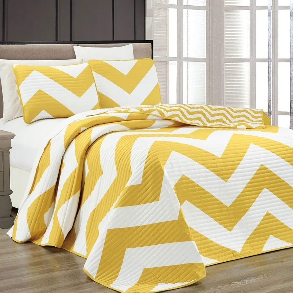 4 Piece Zig Zag Patterns Comforter Cover Queen Bedding Sets Buy